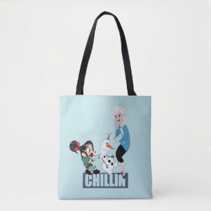 Ralph Breaks the Internet Elsa & Olaf - Chillin Tote Bag