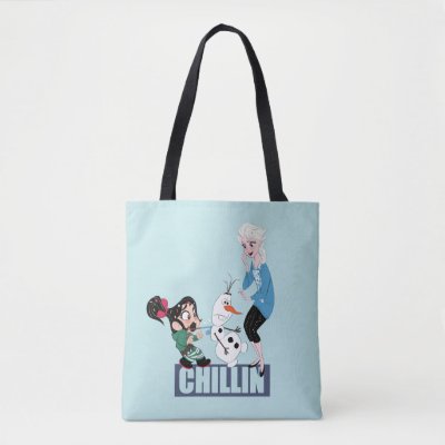 Ralph Breaks the Internet | Elsa &amp; Olaf - Chillin Tote Bag