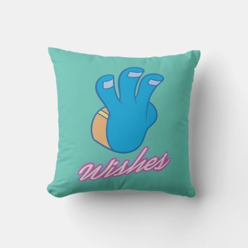 Ralph Breaks the Internet  Jasmine _ 3 Wishes Throw Pillow