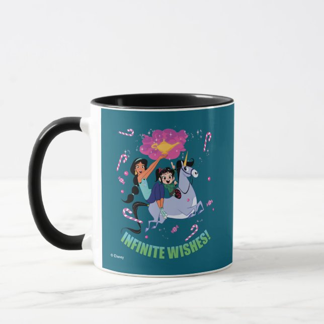 Ralph Breaks the Internet | Jasmine & Vanellope Mug (Left)