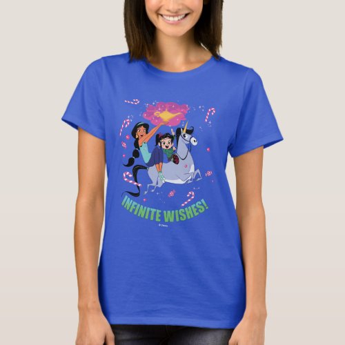 Ralph Breaks the Internet  Jasmine  Vanellope T_Shirt