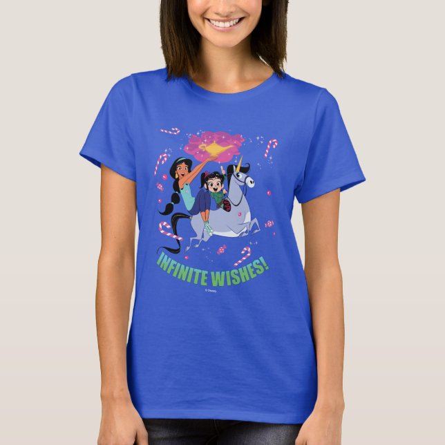 Ralph Breaks the Internet | Jasmine & Vanellope T-Shirt (Front)