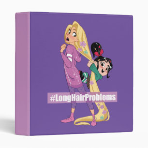 Ralph Breaks the Internet   #LongHairProblems 3 Ring Binder
