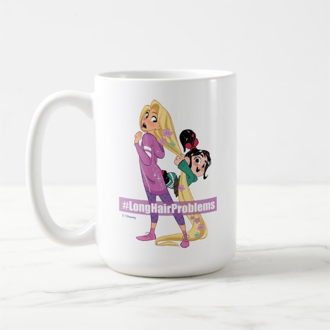 Ralph Breaks the Internet | #LongHairProblems Coffee Mug (Left)