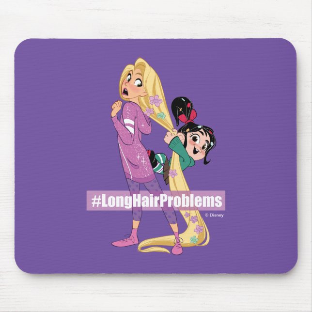 Ralph Breaks the Internet | #LongHairProblems Mouse Pad (Front)