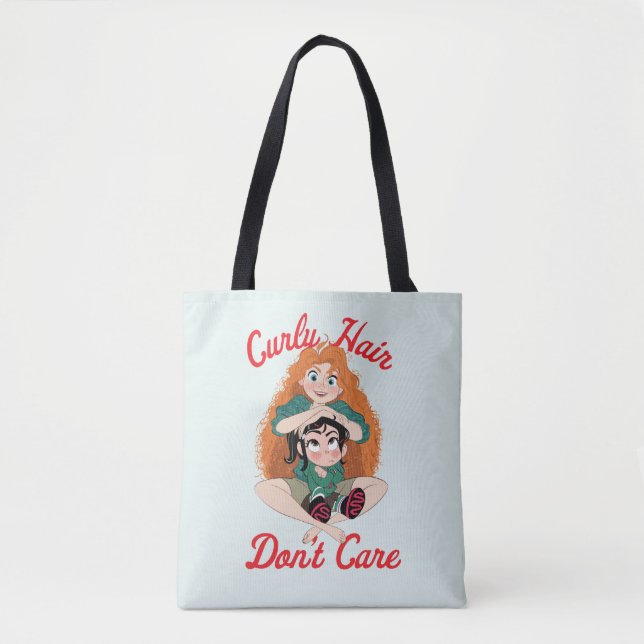Ralph Breaks the Internet | Merida - Curly Hair Tote Bag (Front)