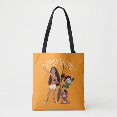 Ralph Breaks the Internet | Moana - Life's a Beach Tote Bag