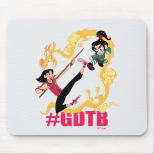 Ralph Breaks the Internet Mulan #GDTB Mouse Pad
