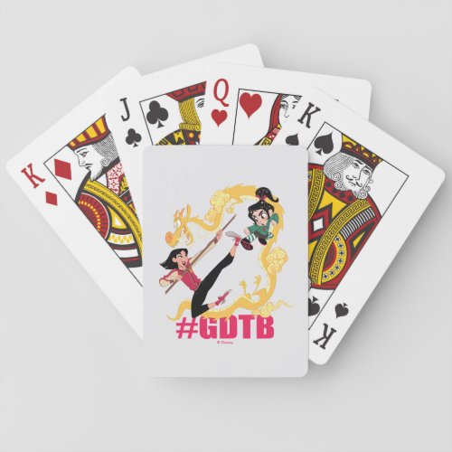 Ralph Breaks the Internet  Mulan GDTB Playing Cards