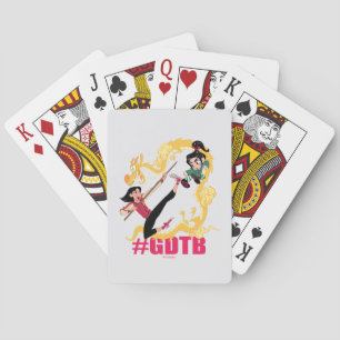 Ralph Breaks the Internet Mulan #GDTB Poker Cards