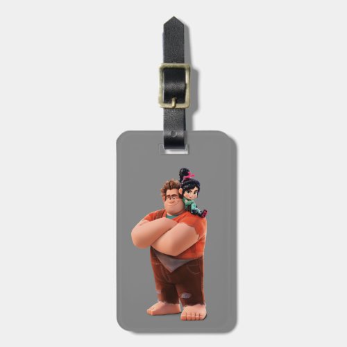 Ralph Breaks the Internet  Ralph  Vanellope Luggage Tag