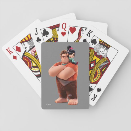 Ralph Breaks the Internet  Ralph  Vanellope Playing Cards