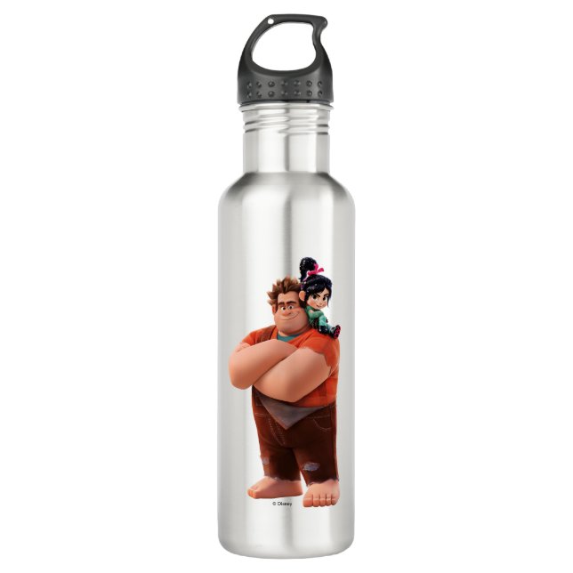 Ralph Breaks the Internet | Ralph & Vanellope Stainless Steel Water Bottle (Front)