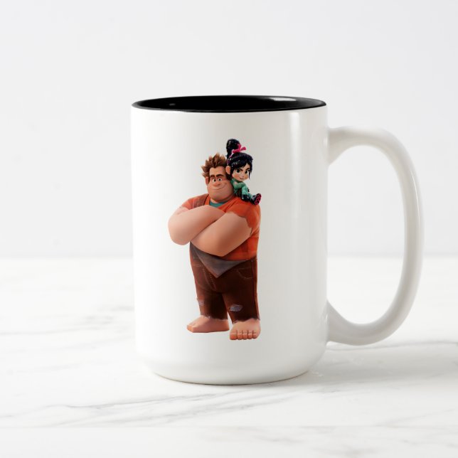 Ralph Breaks the Internet | Ralph & Vanellope Two-Tone Coffee Mug (Right)