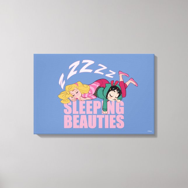 Ralph Breaks the Internet | Sleeping Beauties Canvas Print (Front)