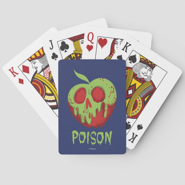 Ralph Breaks the Internet | Snow White - Poison Poker Cards (Back)