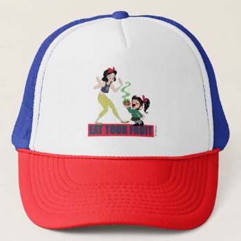 Ralph Breaks The Internet | Snow White & Vanellope Trucker Hat by wreckitralph at Zazzle