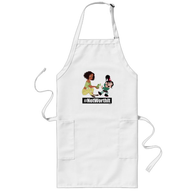Ralph Breaks the Internet | Tiana - #NotWorthIt Long Apron (Front)