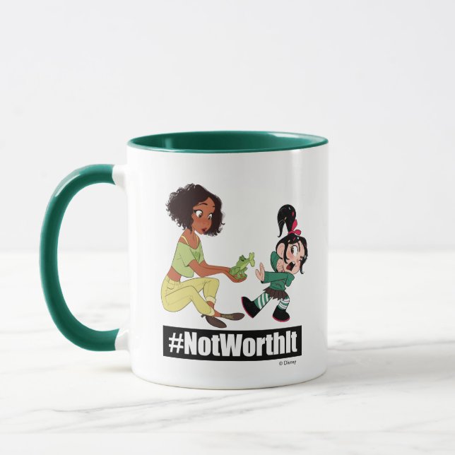 Ralph Breaks the Internet | Tiana - #NotWorthIt Mug (Left)