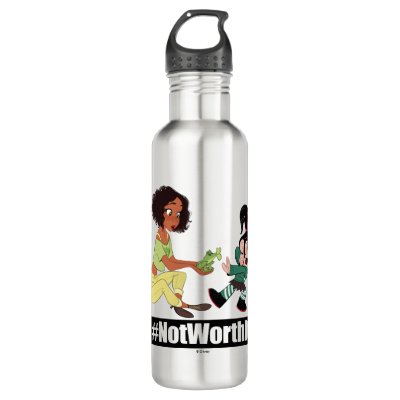 Ralph Breaks the Internet | Tiana - #NotWorthIt Stainless Steel Water Bottle