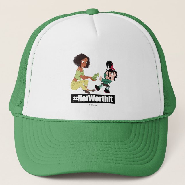 Ralph Breaks the Internet | Tiana - #NotWorthIt Trucker Hat (Front)