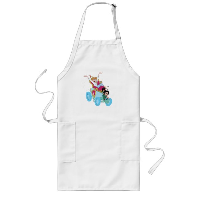 Ralph Breaks the Internet | Vanellope & Cinderella Long Apron (Front)