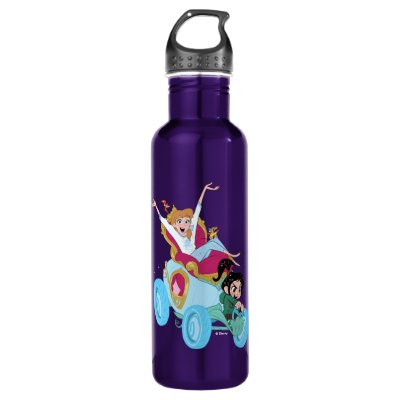 Ralph Breaks the Internet | Vanellope &amp; Cinderella Stainless Steel Water Bottle