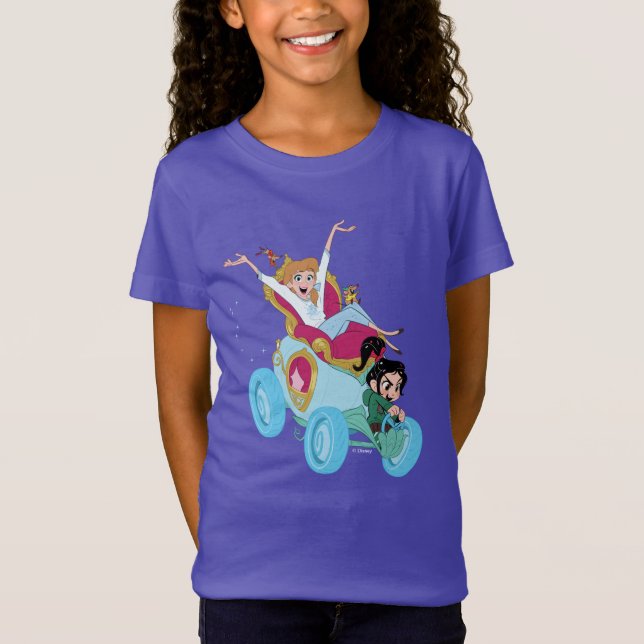 Ralph Breaks the Internet | Vanellope & Cinderella T-Shirt (Front)