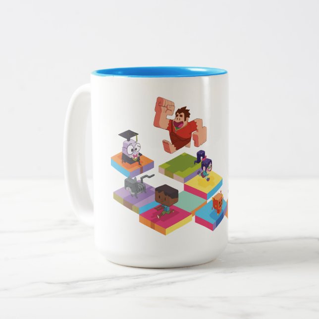 Ralph Breaks the Internet | Wreck It! Two-Tone Coffee Mug (Front Left)