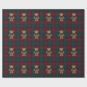 Ralph Lauren Inspired Tartan Plaid Wrapping Paper