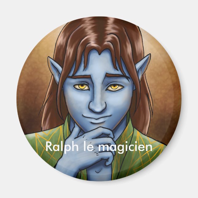 Ralph le Magicien - Macarron Magnet (Front)