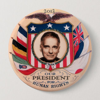 Ralph Nader 2012 Pinback Button