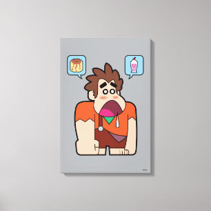 Ralph   Pancake, Milkshake Canvas Print