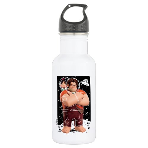 Ralph  Vanellope  Hey Rockets Cool Stainless Steel Water Bottle