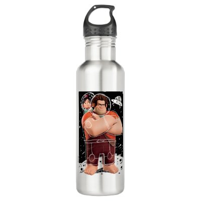 Ralph &amp; Vanellope | Hey Rockets! Cool... Stainless Steel Water Bottle