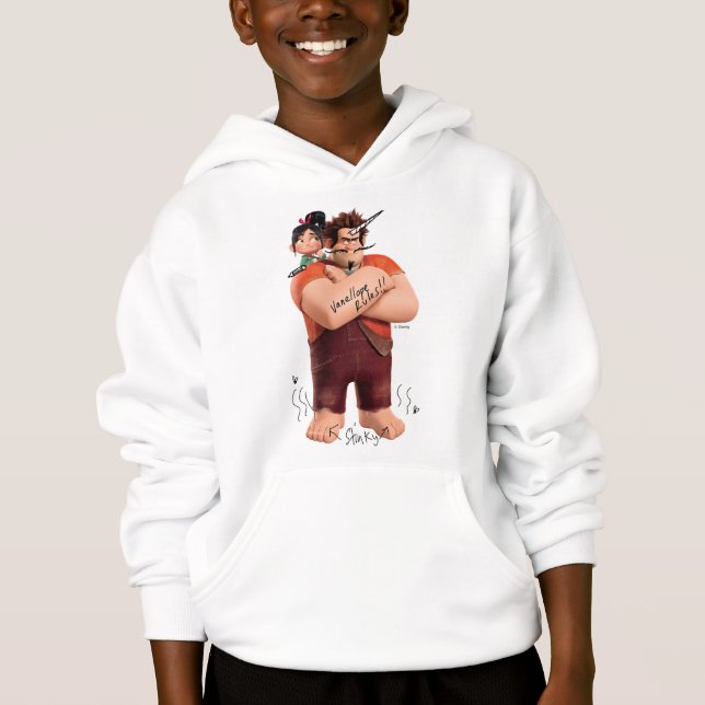 Ralph & Vanellope | Vanellope Rules! Hoodie (Front)