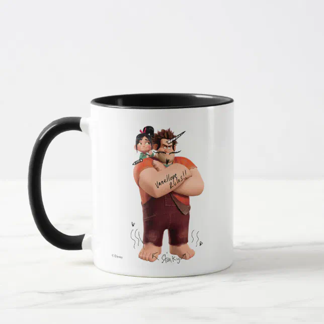 Zazzle Wreck-it Ralph and Vanellope Mug