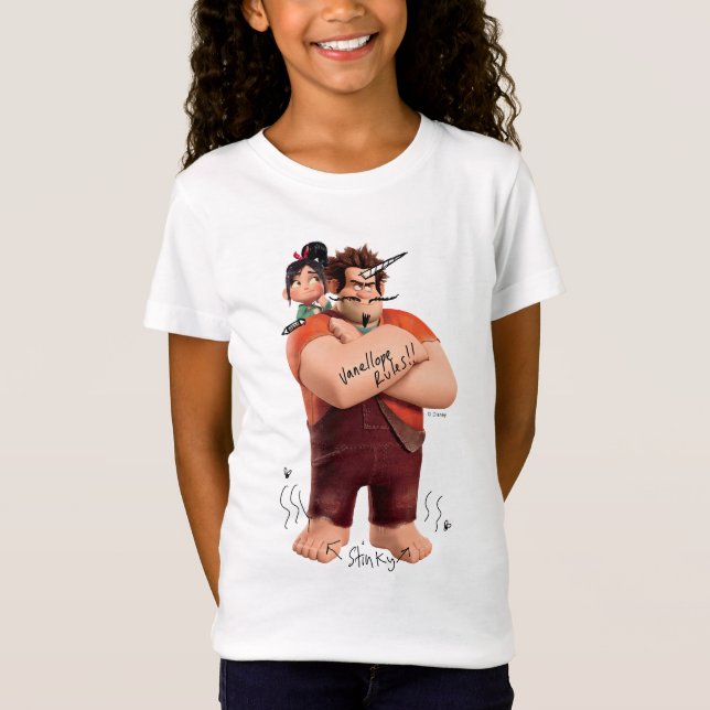 Ralph & Vanellope | Vanellope Rules! T-Shirt (Front)