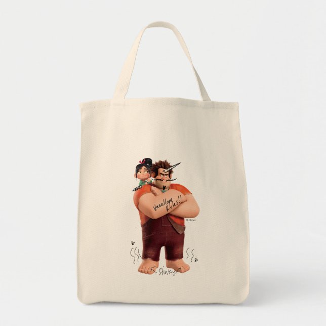 Ralph & Vanellope | Vanellope Rules! Tote Bag (Front)
