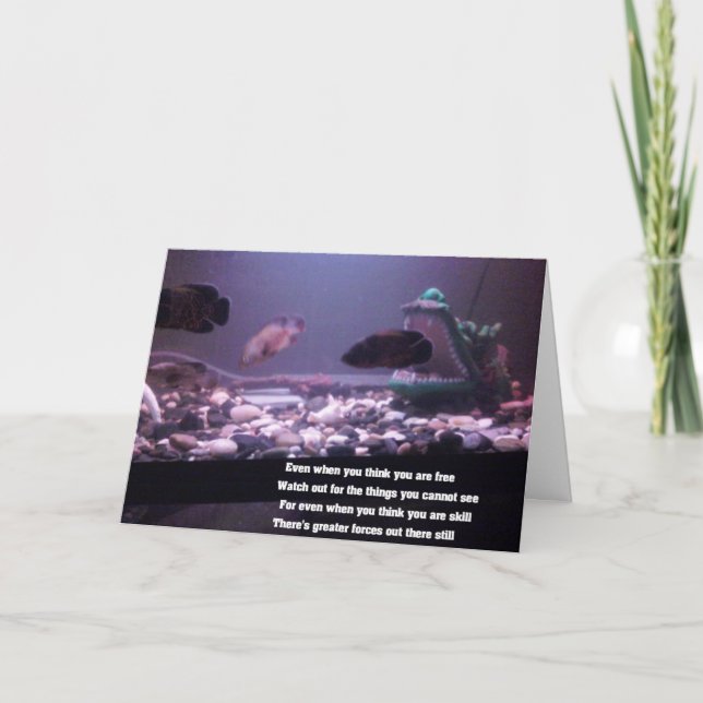 ralph W Staples Quotations Card (Front)