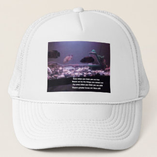 ralph W Staples Quotations Trucker Hat