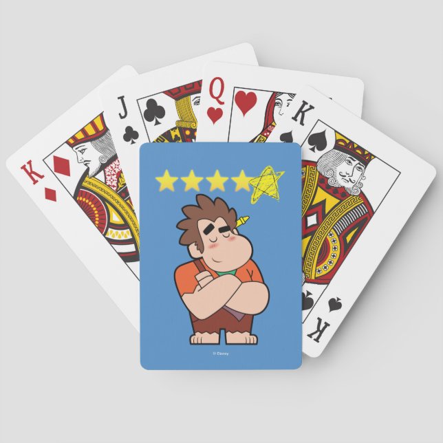 Ralph | We're Gonna Win! Poker Cards (Back)