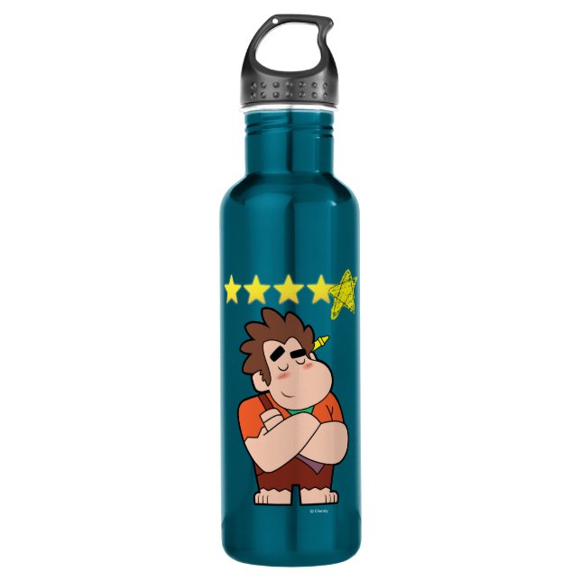 Ralph | We're Gonna Win! Stainless Steel Water Bottle (Front)