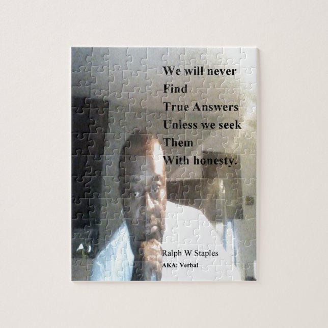 Ralph Wisden Staples Jigsaw Puzzle (Vertical)