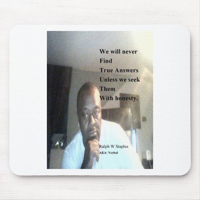 Ralph Wisden Staples Mouse Pad (Front)