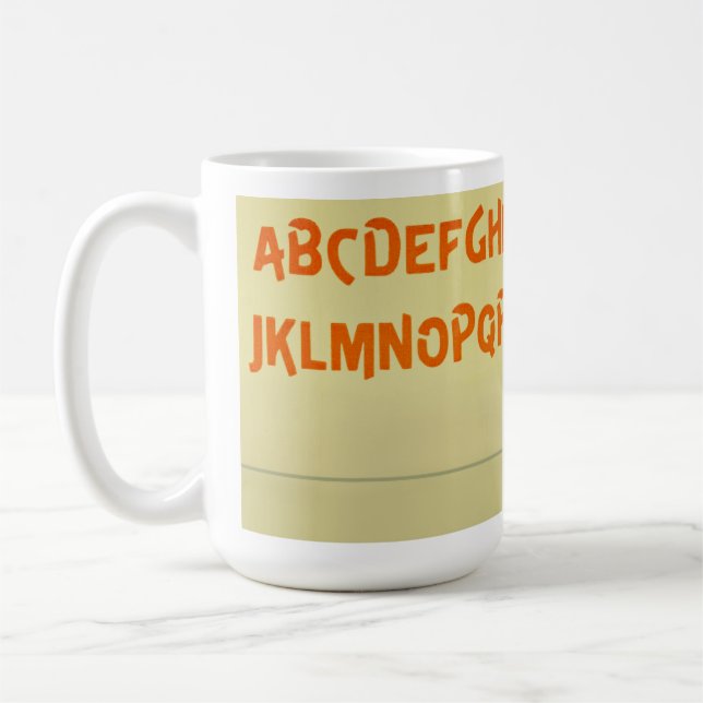 Ralphabet Cat Cup (Left)