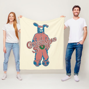 Ralphie Pink Nightmare Fleece Blanket