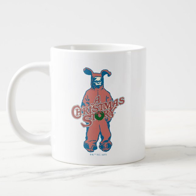 Ralphie | Pink Nightmare Giant Coffee Mug (Left)
