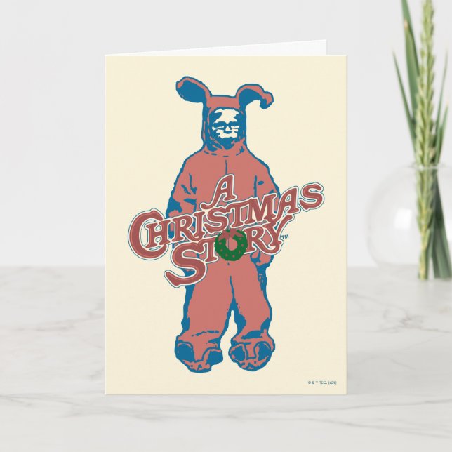 Ralphie | Pink Nightmare Holiday Card (Front)