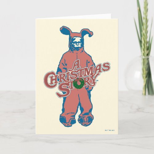 Ralphie  Pink Nightmare Holiday Card